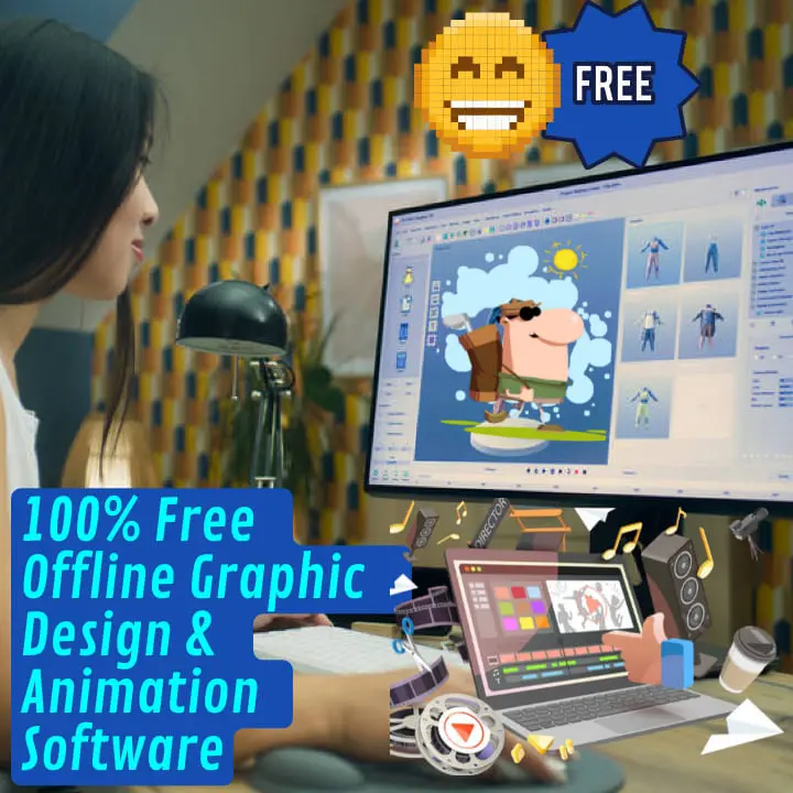 Offline Graphic design & 3d Animation Software Free Download