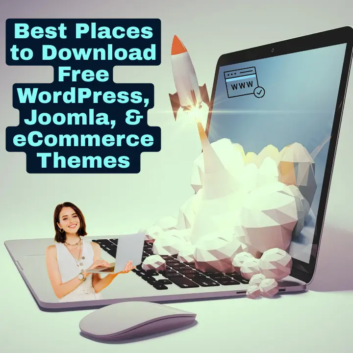 Where can you download free WordPress, Joomla, and eCommerce themes that are worth your time?