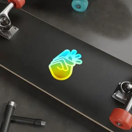 Custom Holographic Die-cut Stickers