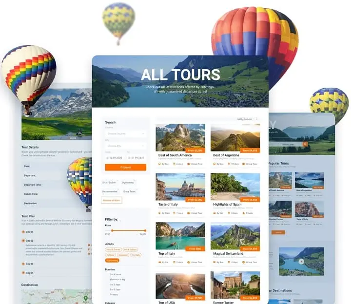 travel wordpress theme tourism agency
