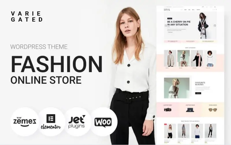 Varie Gated Fashion Online Store Elementor WooCommerce Theme