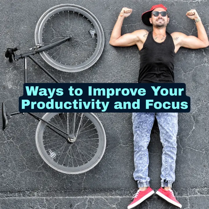 how to stay focused and productive at work